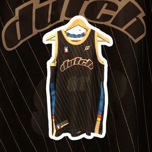 Dutch Bros Game Jersey, Size Medium Black, DB Dream Team Since 92